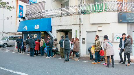 行列が証明する人気ぶり