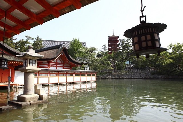 ①超絶景のオンパレード!神秘の社殿・嚴島神社に参拝