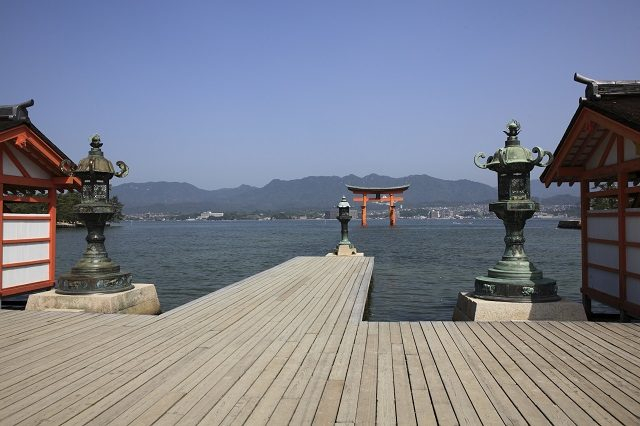 嚴島神社 参拝ルート⑦高舞台・平舞台に平安文化が息づく