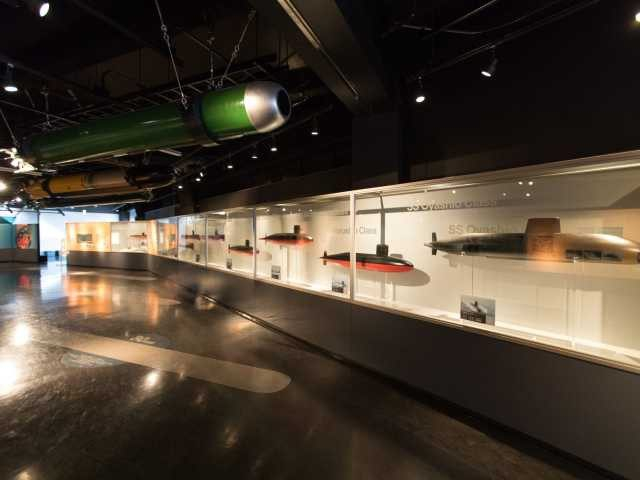 てつのくじら館3階 潜水艦の活躍