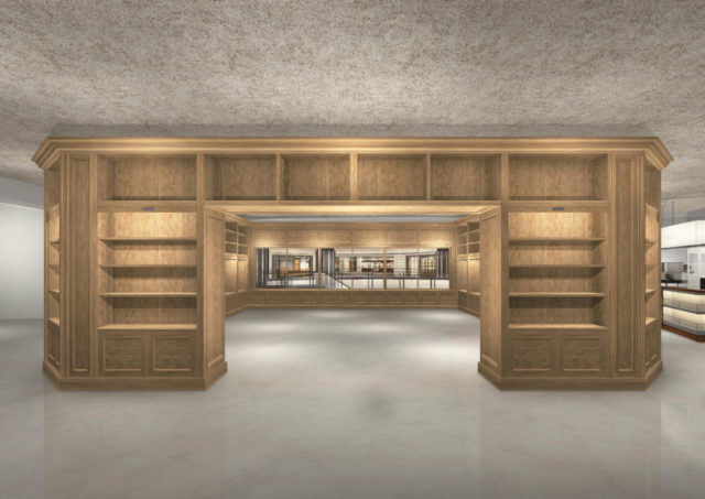 まるで小さな街!?マーケットのような空間