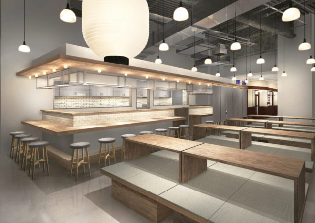 まるで小さな街!?マーケットのような空間