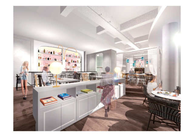 日比谷公園を一望できるガーデンレストラン