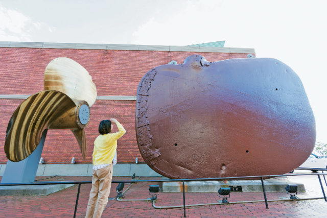 屋外の展示にも注目!!