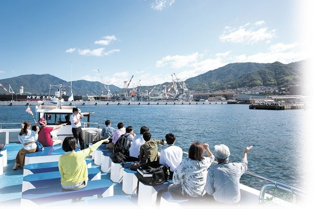 呉の観光スポット③ 呉艦船めぐり