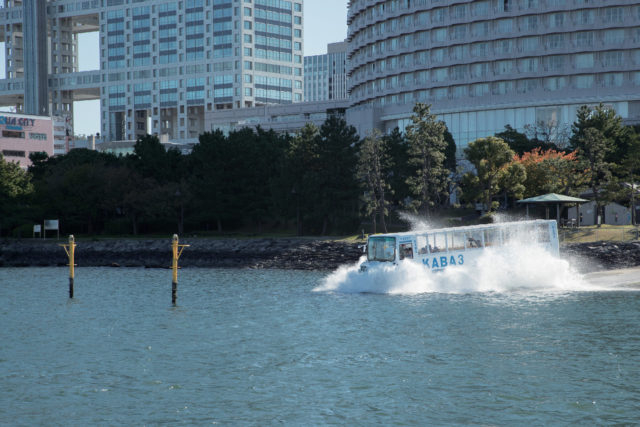 お台場観光を水陸両用で楽しむ!「TOKYO NO KABA」