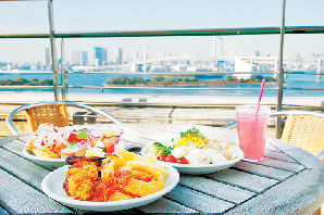 お台場でランチビュッフェをするなら「THE OVEN」