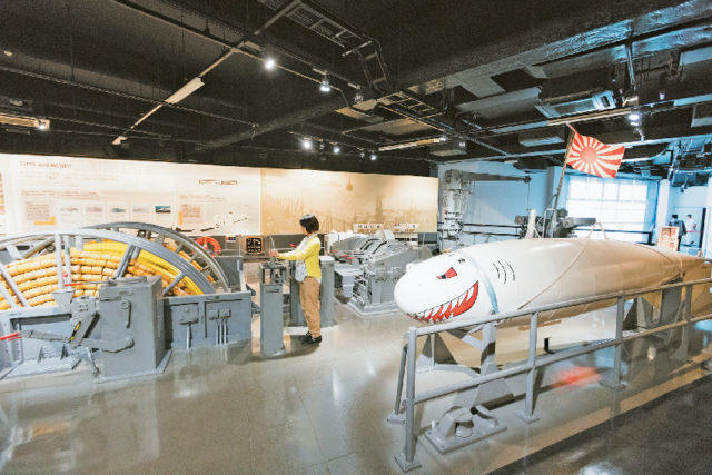 てつのくじら館2階 掃海艇の活躍