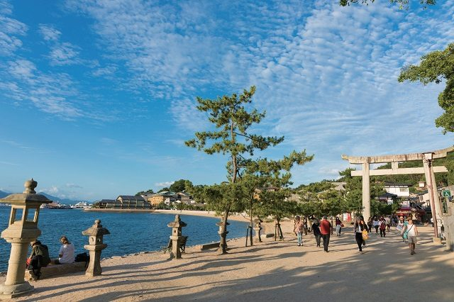 嚴島神社 参拝ルート①大鳥居とご対面