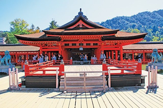 嚴島神社 参拝ルート⑦高舞台・平舞台に平安文化が息づく