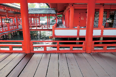 嚴島神社 参拝ルート④東廻廊からの絶景に感動!