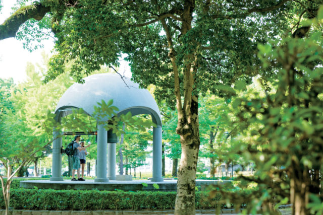 平和記念公園のめぐり方「平和の鐘」で戦争のない世の中を祈ろう