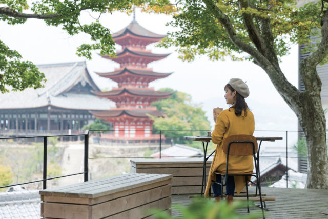 【1泊2日の広島観光モデルコース 1日目】15:30 絶景カフェで休憩