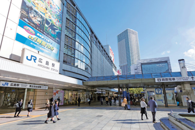 広島駅がますます便利に進化中