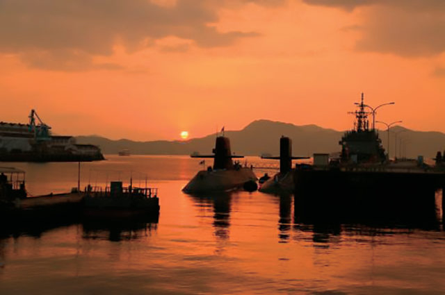 呉艦船めぐり『夕呉クルーズ』