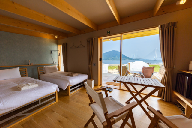 しまなみ海道に宿はあるの?