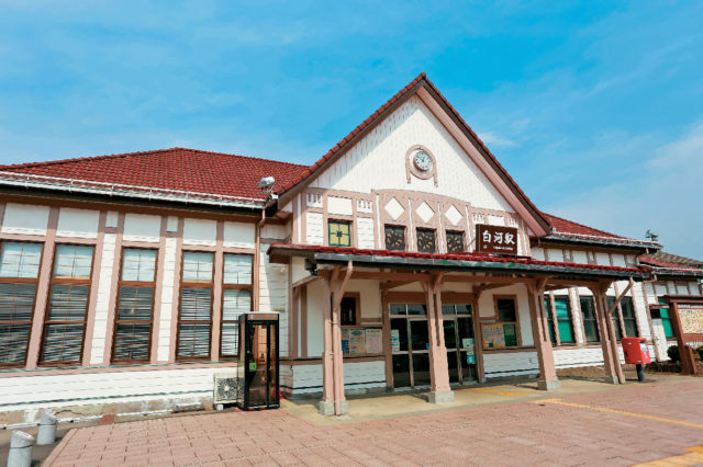 【白河の観光スポット】JR白河駅舎