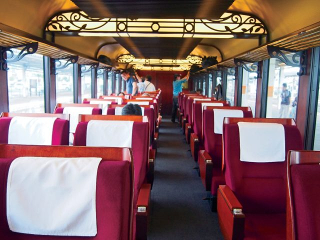 【SLばんえつ物語のお楽しみポイント】豪華な雰囲気のグリーン車