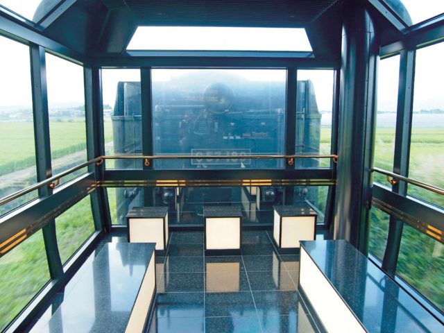 【SLばんえつ物語のお楽しみポイント】豪華な雰囲気のグリーン車