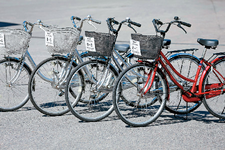 START&GOAL レンタサイクルを借りよう!