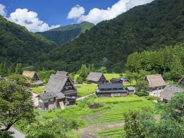 五箇山・白川郷・砺波・城端・井波