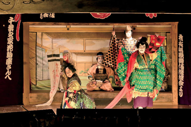 檜枝岐歌舞伎を観る