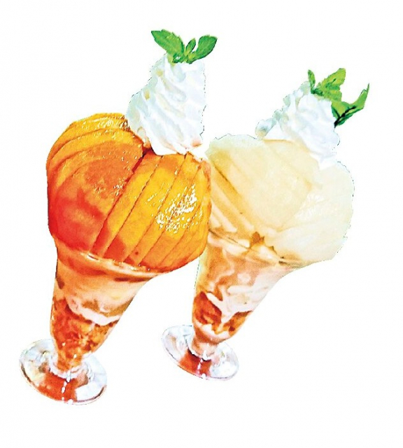 【福島の桃スイーツ】まるせい果樹園農家カフェ「森のガーデン」