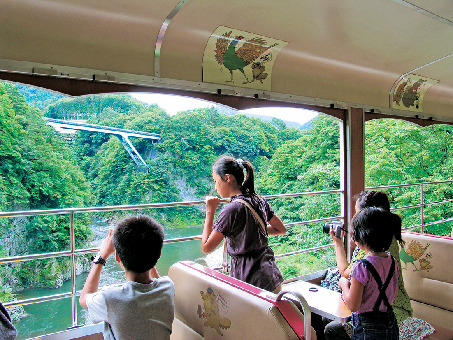 【福島】会津鉄道 お座トロ展望列車