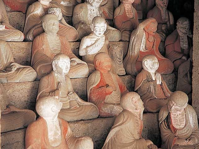 羅漢寺・五百羅漢