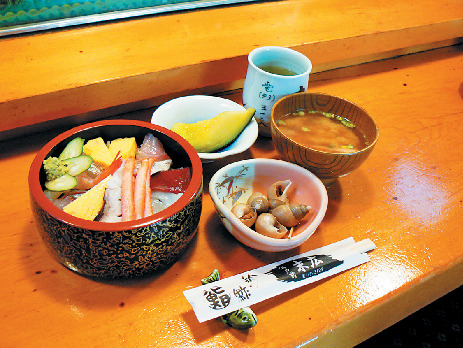 港直送の新鮮魚介をどうぞ「末広寿し」