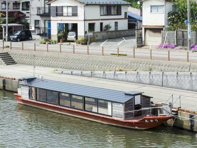 【酒田の観光スポット】屋形船みづき