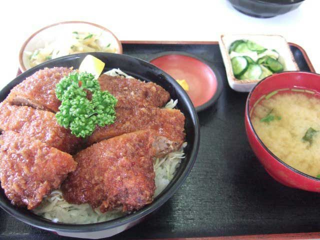 ソースかつ丼 成駒