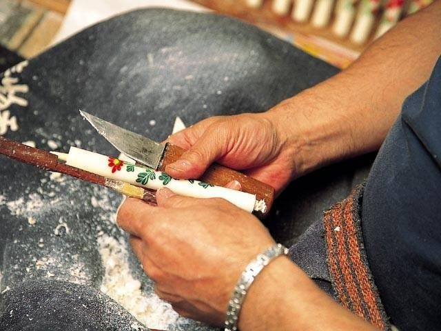 【会津若松×レトロ観光2】10:30 会津藩に認められた絵ろうそくの老舗「ほしばん絵ろうそく店」