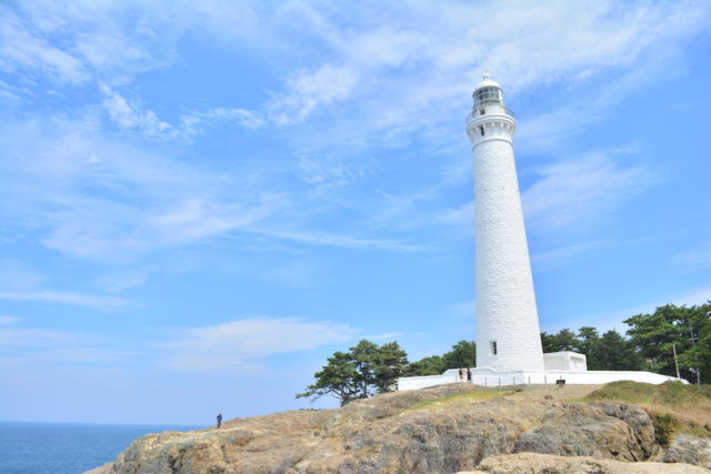 日御碕の絶景を見学