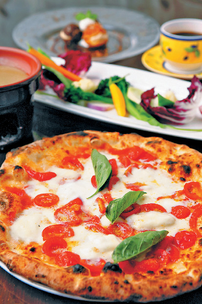 自家栽培野菜で作るイタリアン「緑のイスキア」