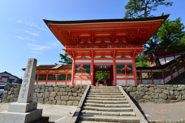 日御碕の絶景を見学