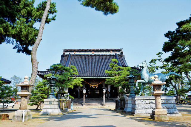 【新湊内川×観光】②放生津八幡宮