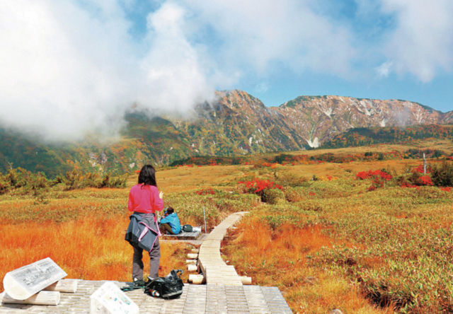 【立山黒部アルペンルート×弥陀ヶ原コース】③一ノ谷分岐点