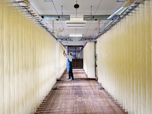 【小豆島のおすすめランチスポット】気軽に立ち寄れる施設で小豆島そうめんを詳しく知ろう「小豆島手延そうめん館」