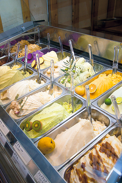 注目スポット「MINORI GELATO」