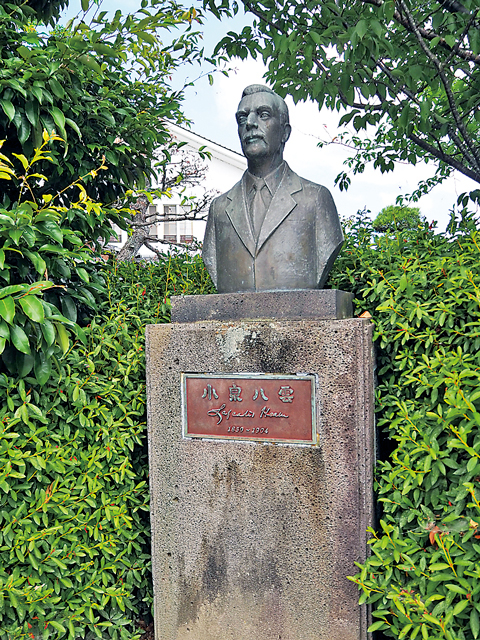 塩見縄手は明治の偉人 小泉八雲ゆかりの場所