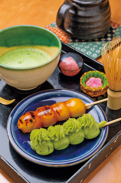 【松江・京店商店街×カフェ】甘くてモチモチした手作り団子をここで「四季の団子と甘味喫茶 月ヶ瀬」