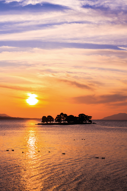 【島根・松江&出雲×観光】PM5:30 島根県立美術館で夕日見学