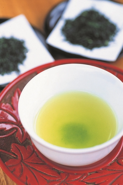 【新潟・村上&瀬波温泉&笹川流れ×土産】日本最北限の茶をカフェで!「お煎茶セ ット」540円