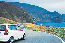 レンタカー、マイカーでまわる