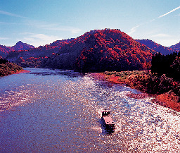 阿賀野川ライン舟下り