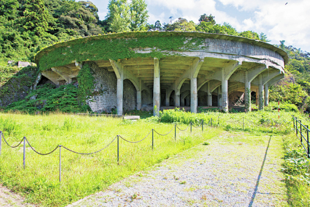 【佐渡島観光モデルコース:2日目⑩】古代遺跡のような産業遺産「北沢浮遊選鉱場跡」
