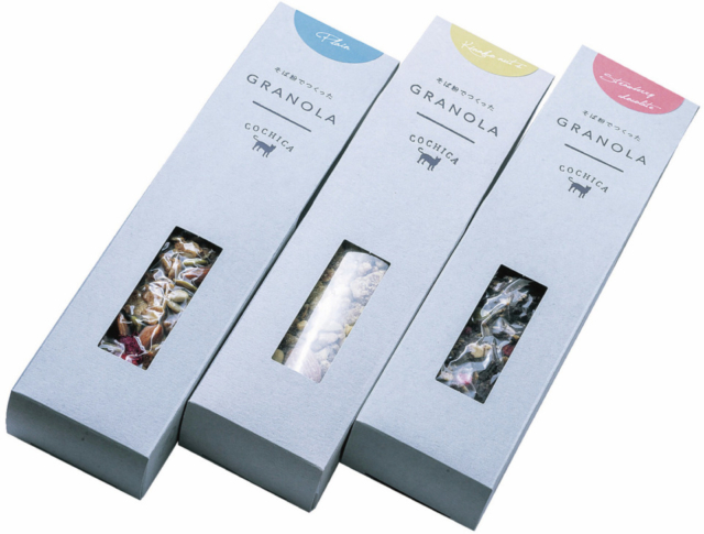 【松江×土産×ご当地食品】そば粉のグラノーラ(プレーン・黒糖きなこナッツ・ストロベリーチョコ)