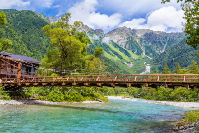 【上高地×河童橋〜明神橋コース】①梓川に架かる上高地最大の名所「河童橋」