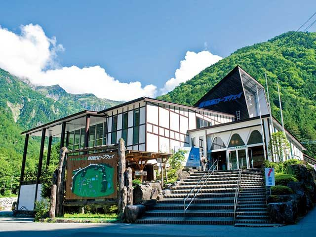 【第1ロープウェイ・出発点】新穂高温泉駅からスタート!